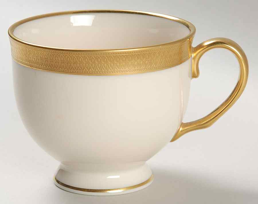 Lowell (Gold Backstamp) Footed Cup by Lenox-1