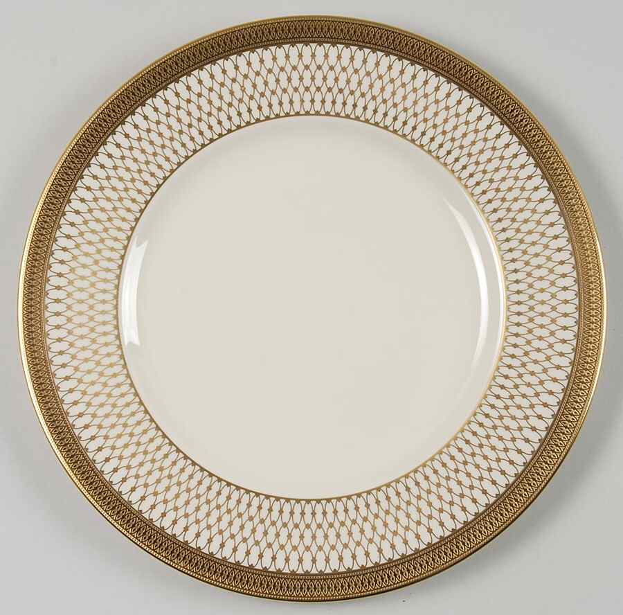 Lowell (Gold Backstamp) Accent Luncheon Plate by Lenox-1