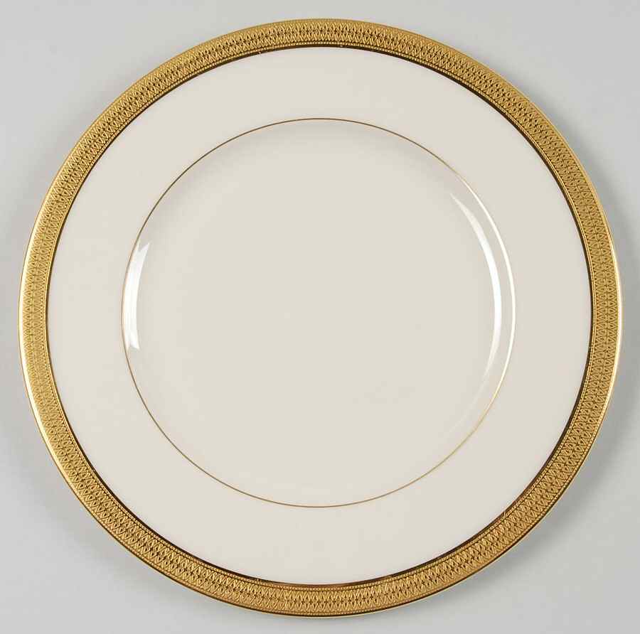 Lowell (Gold Backstamp) Salad Plate by Lenox-1