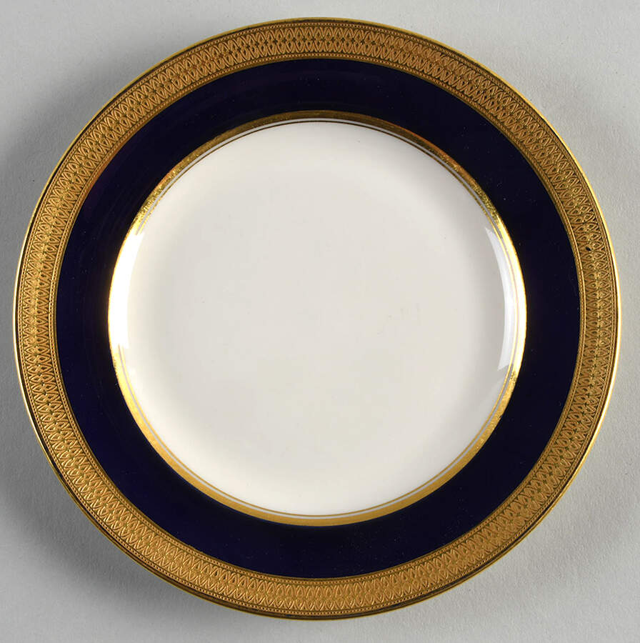 Lowell Cobalt Blue Bread & Butter Plate by Lenox-1