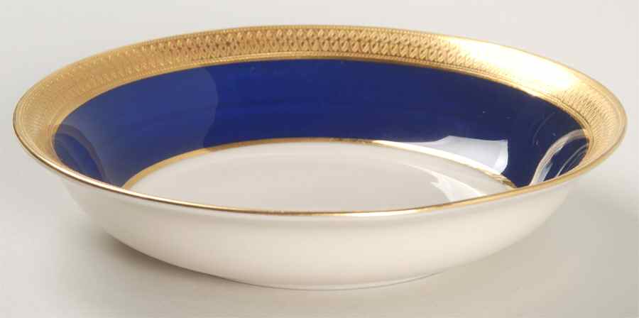 Lowell Cobalt Blue Fruit/Dessert (Sauce) Bowl by Lenox-1