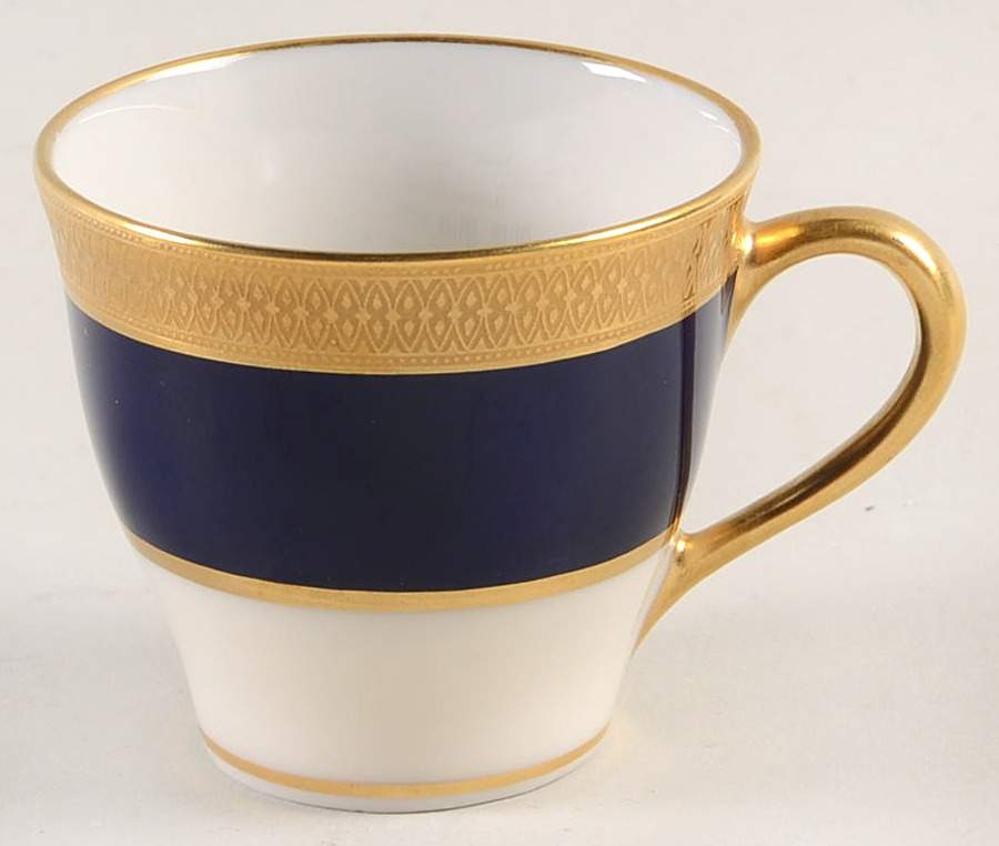 Lowell Cobalt Blue Flat Demitasse Cup by Lenox-1