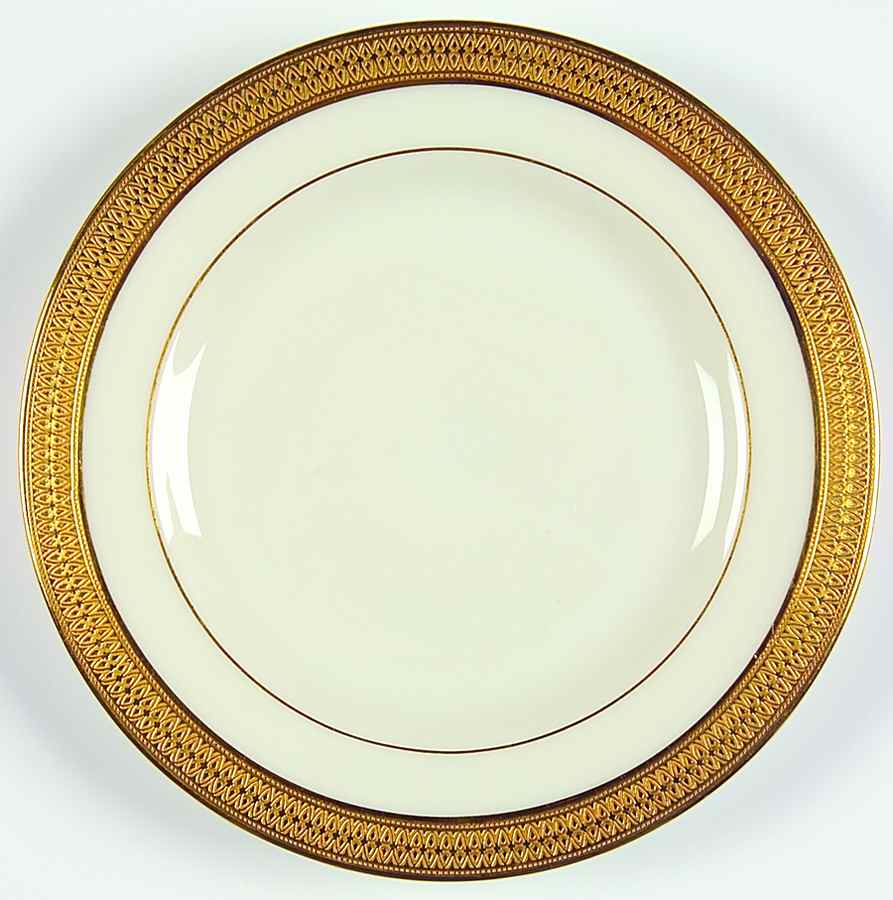Lowell (Green Backstamp) Bread & Butter Plate by Lenox-1