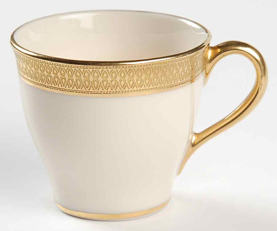 Lowell (Green Backstamp) Flat Demitasse Cup by Lenox-1