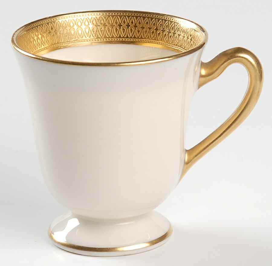 Lowell (Green Backstamp) Flat Demitasse Cup by Lenox-1