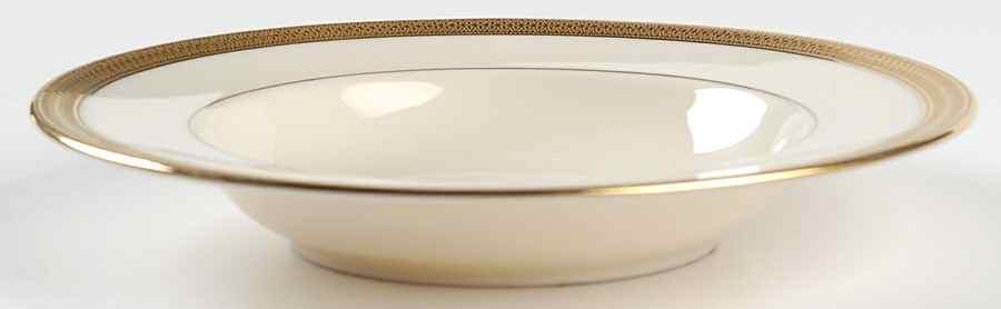 Lowell (Green Backstamp) Rim Soup Bowl by Lenox-1