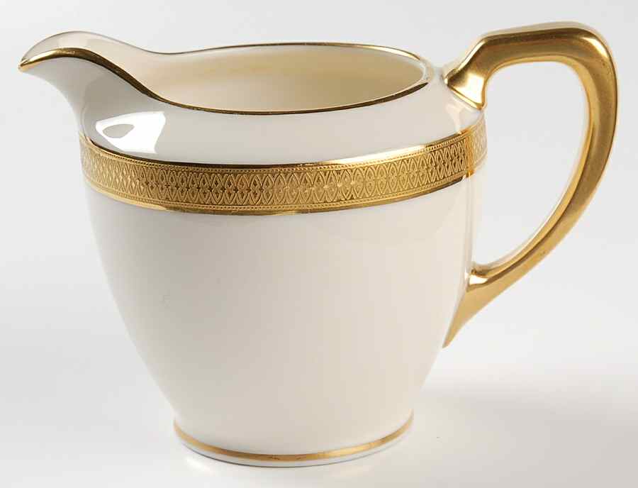 Lowell (Green Backstamp) Creamer by Lenox-1