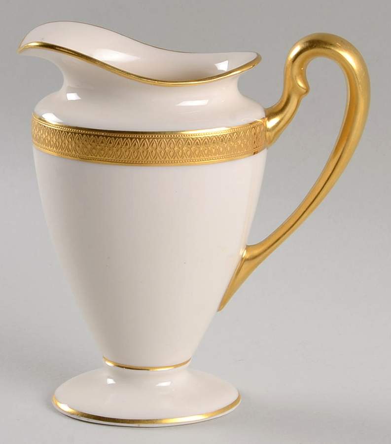 Lowell (Green Backstamp) Shape 744 Creamer by Lenox-1