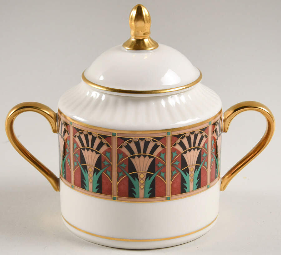 Lucia Sugar Bowl & Lid by Lenox-1