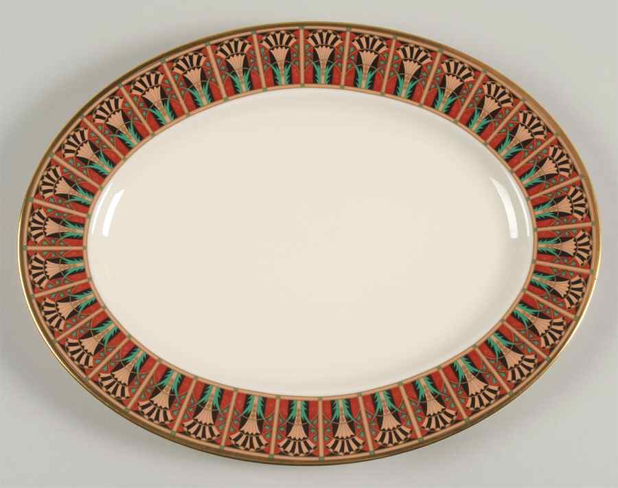Lucia 13" Oval Serving Platter by Lenox-1