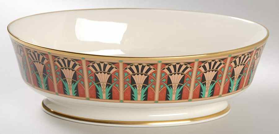 Lucia 9" Oval Vegetable Bowl by Lenox-1