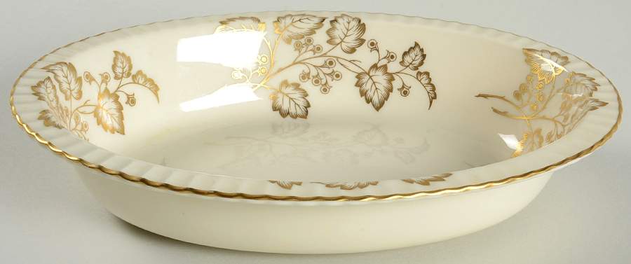 Lyric 9" Oval Vegetable Bowl by Lenox-1