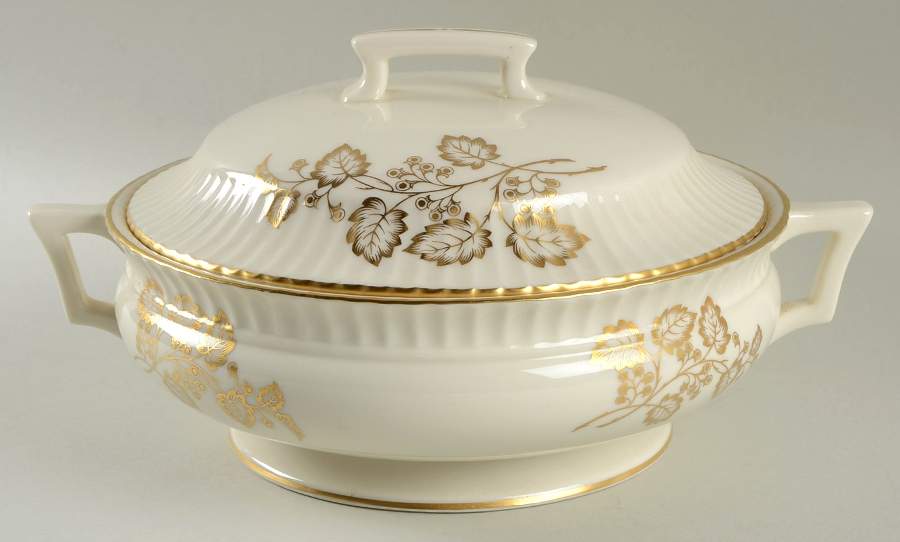 Lyric Round Covered Vegetable by Lenox-1