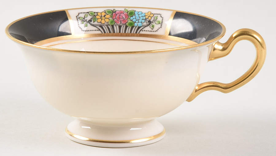 Meadowbrook Black Footed Cup by Lenox-1