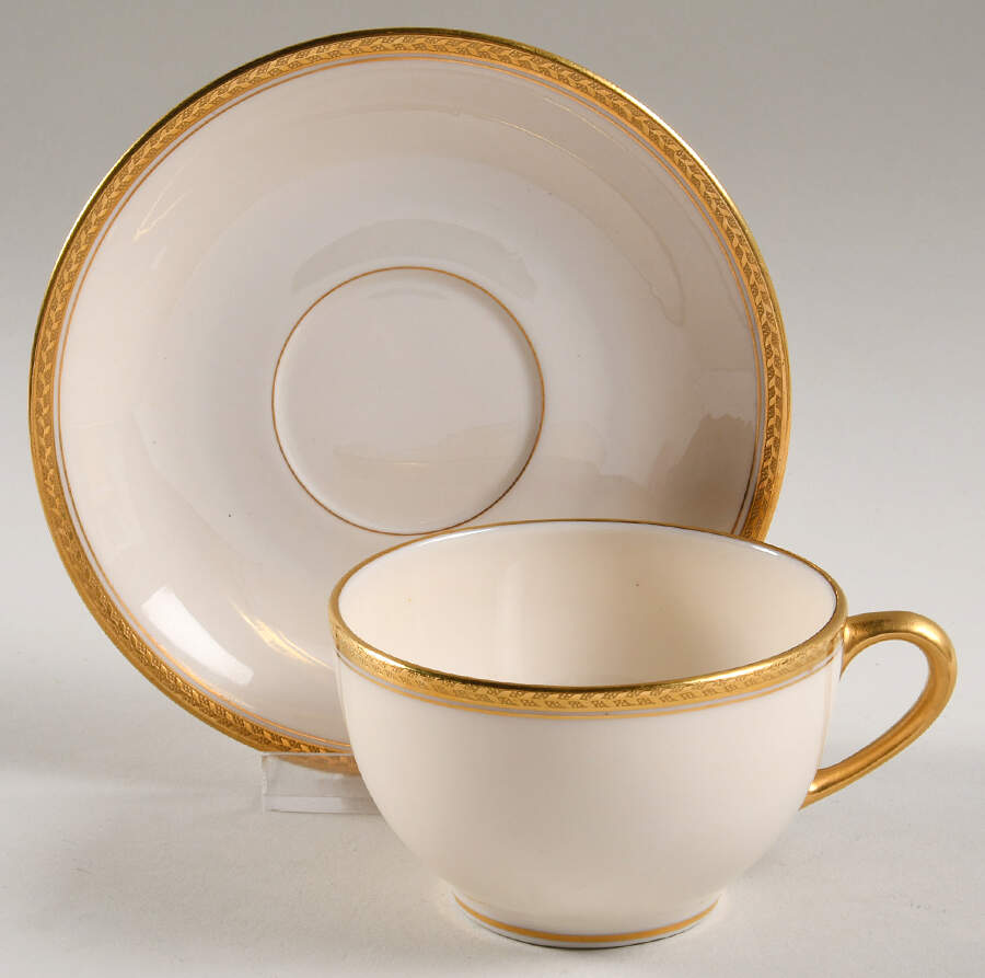 M8 Flat Cup & Saucer Set by Lenox-1
