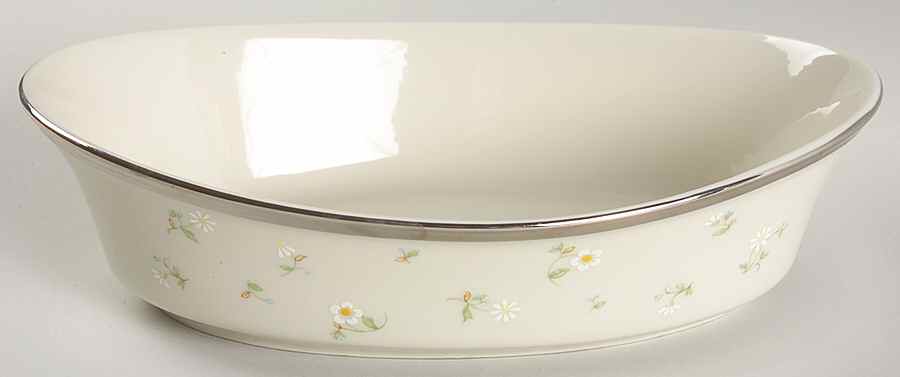 May Flowers 8" Oval Vegetable Bowl by Lenox-1