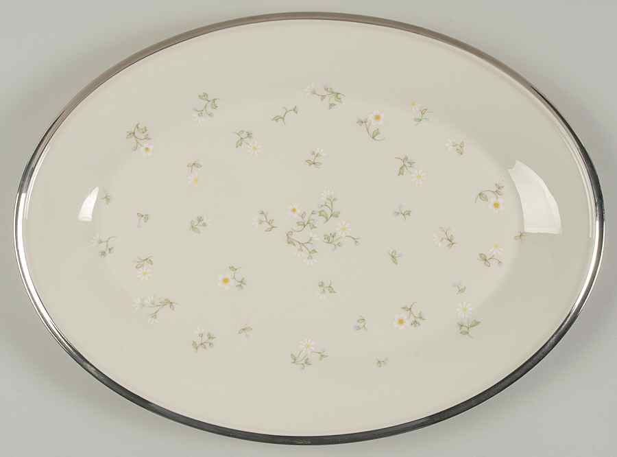 May Flowers 14" Oval Serving Platter by Lenox-1