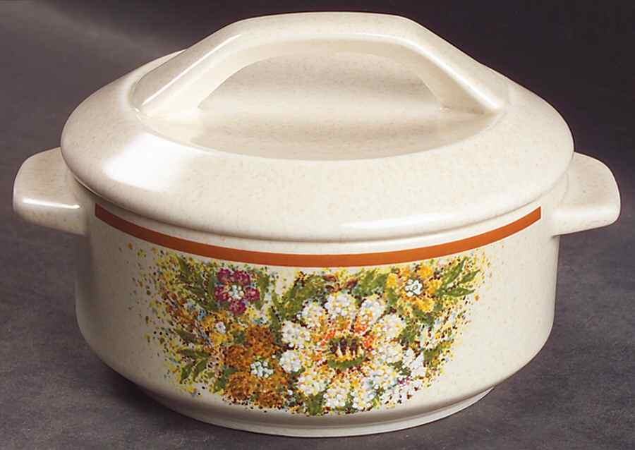 Magic Garden Individual Casserole & Lid by Lenox-1