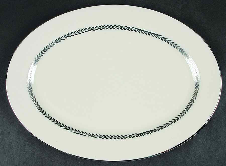 Majesty 13" Oval Serving Platter by Lenox-1