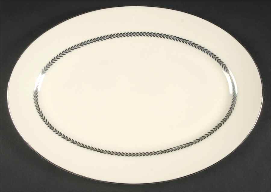 Majesty 16" Oval Serving Platter by Lenox-1