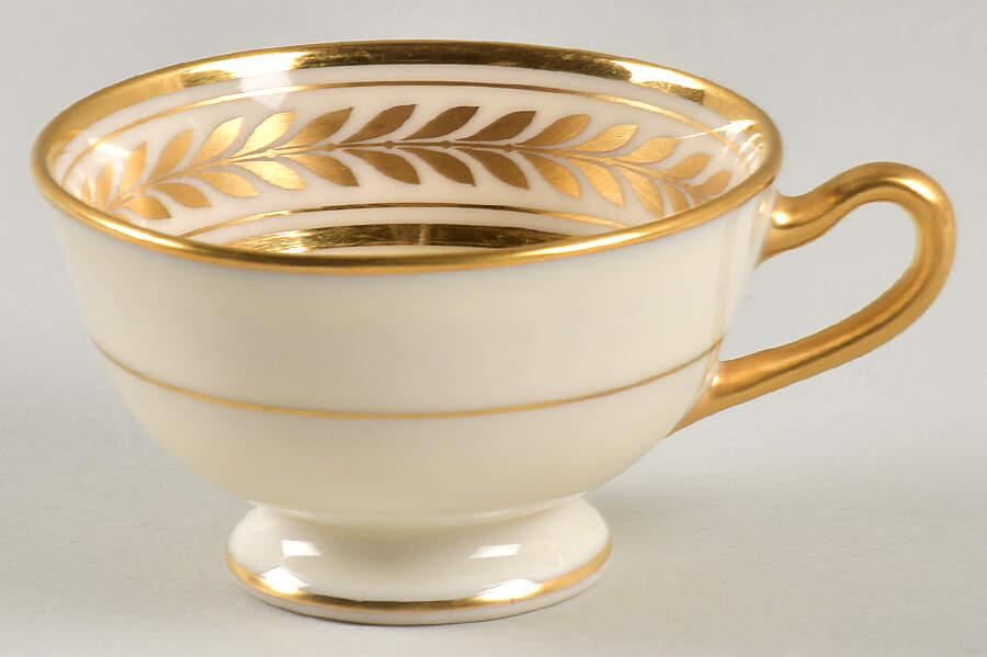 Malmaison Ivory Flat Demitasse Cup by Lenox-1