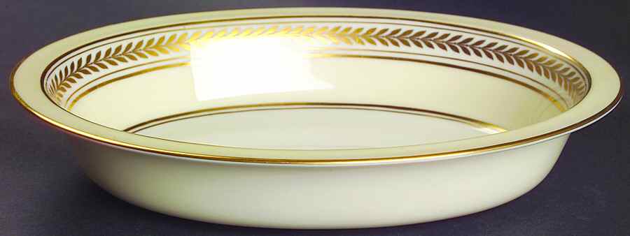 Malmaison Ivory 9" Oval Vegetable Bowl by Lenox-1