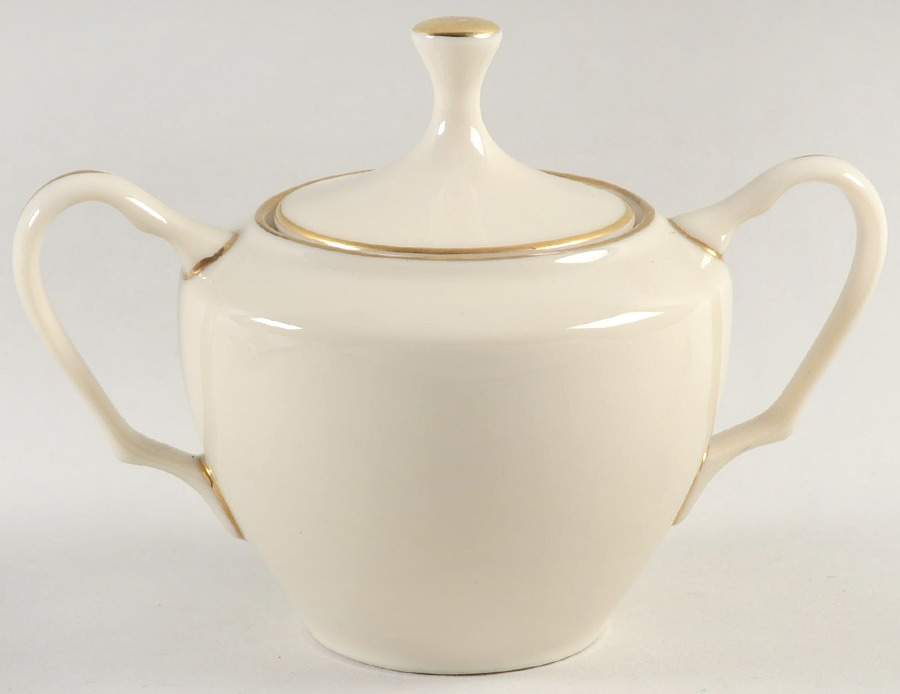 Mansfield Sugar Bowl & Lid by Lenox-1