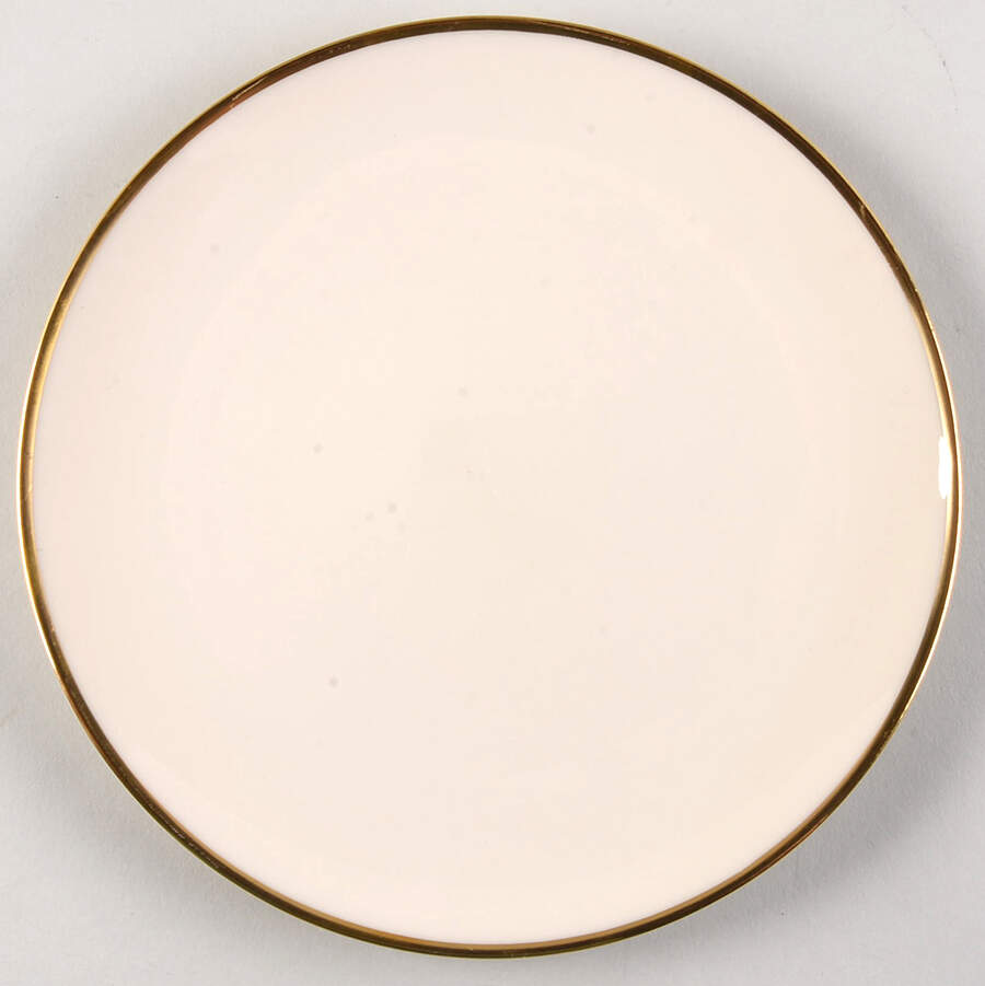 Mansfield Dessert Plate/Cream Soup Saucer for Flat Bowl by Lenox-1