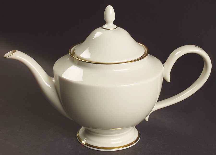 Mansfield 1999 Shape Teapot & Lid by Lenox-1