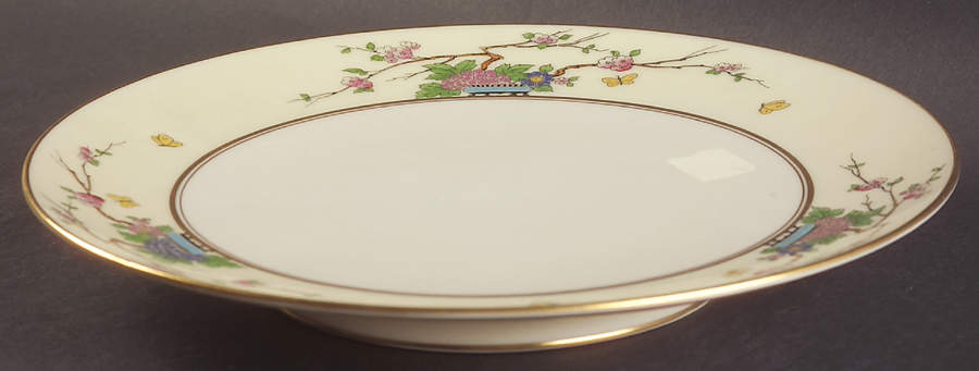 Mandarin Large Footed Sandwich Plate by Lenox-1