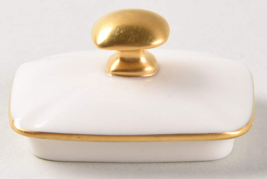 Mandarin Lid for Sugar Bowl by Lenox-1