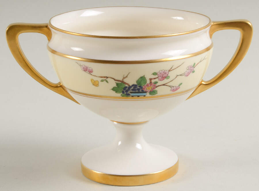 Mandarin Round Compote (Height X Width) by Lenox-1