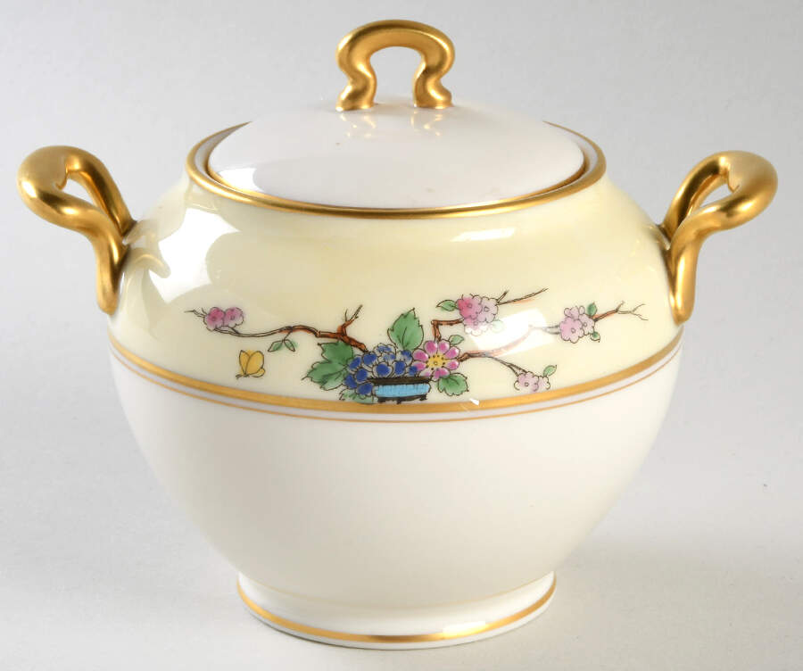 Mandarin Sugar Bowl & Lid by Lenox-1