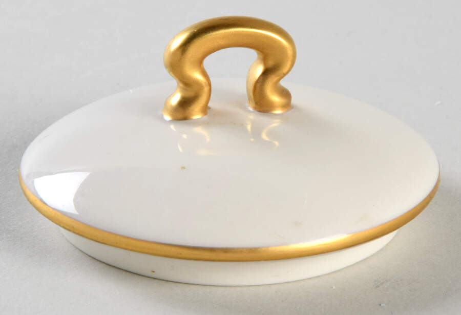 Mandarin Lid for Sugar Bowl by Lenox-1