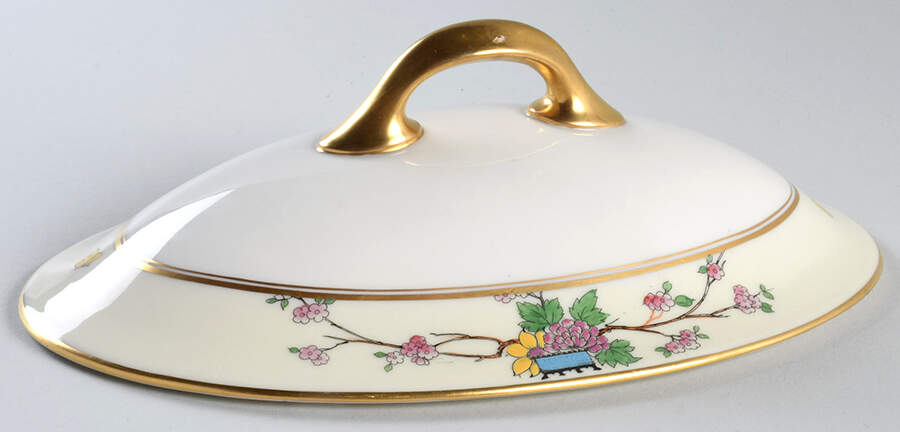 Mandarin Lid for Oval Vegetable by Lenox-1