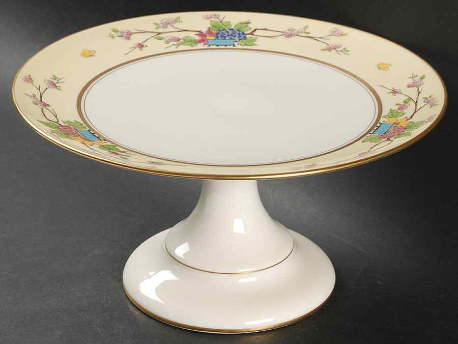 Mandarin Round Compote (Height X Width) by Lenox-1