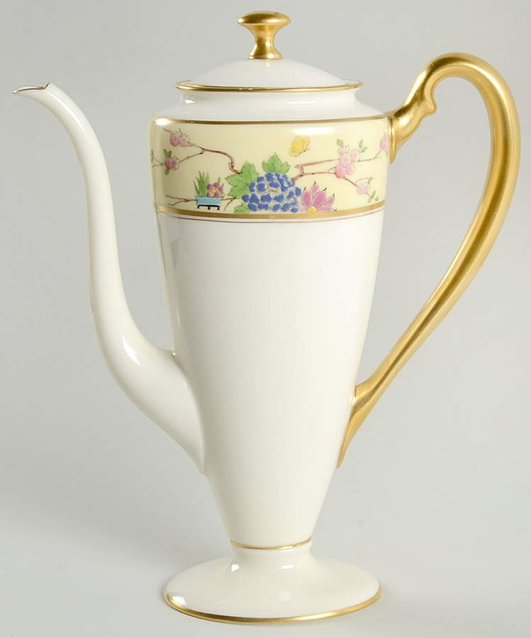 Mandarin Coffee Pot & Lid by Lenox-1