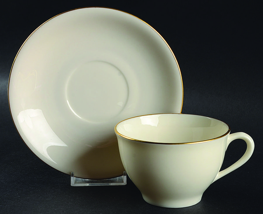 Manor Oversized Cup & Saucer Set by Lenox-1