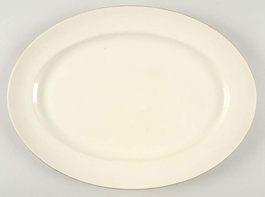 Manor 15" Oval Serving Platter by Lenox-1