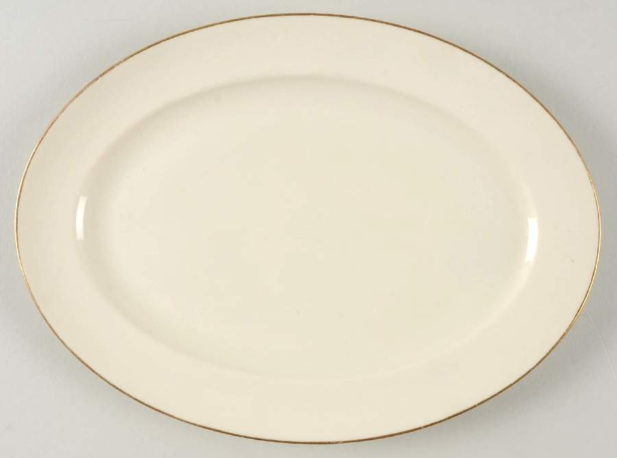 Manor 11" Oval Serving Platter by Lenox-1