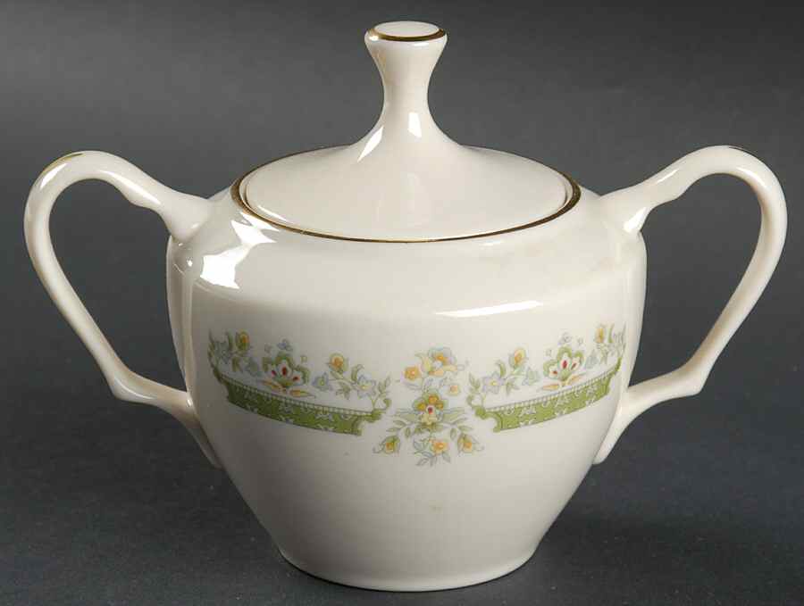 Marissa Sugar Bowl & Lid by Lenox-1