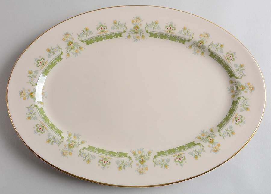 Marissa 16" Oval Serving Platter by Lenox-1