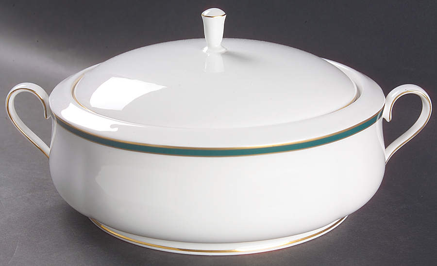 Margaret Round Covered Vegetable by Lenox-1