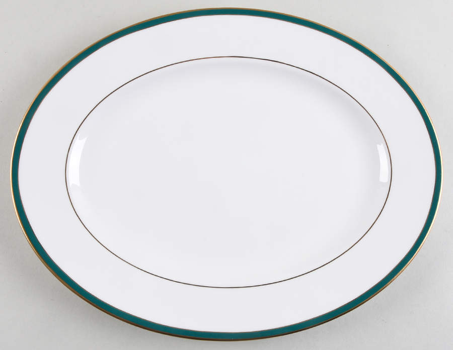 Margaret 13" Oval Serving Platter by Lenox-1