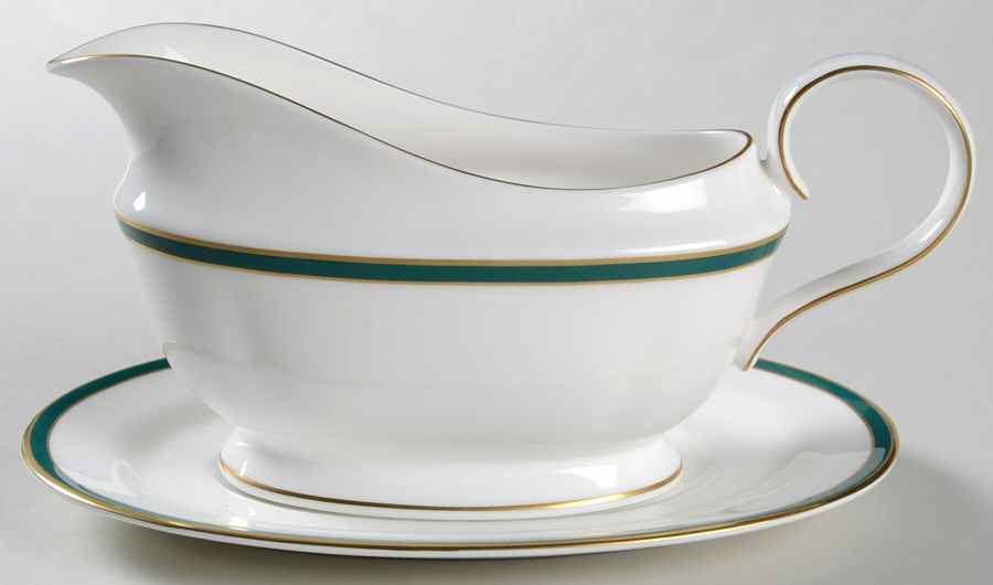 Margaret Gravy Boat & Underplate by Lenox-1