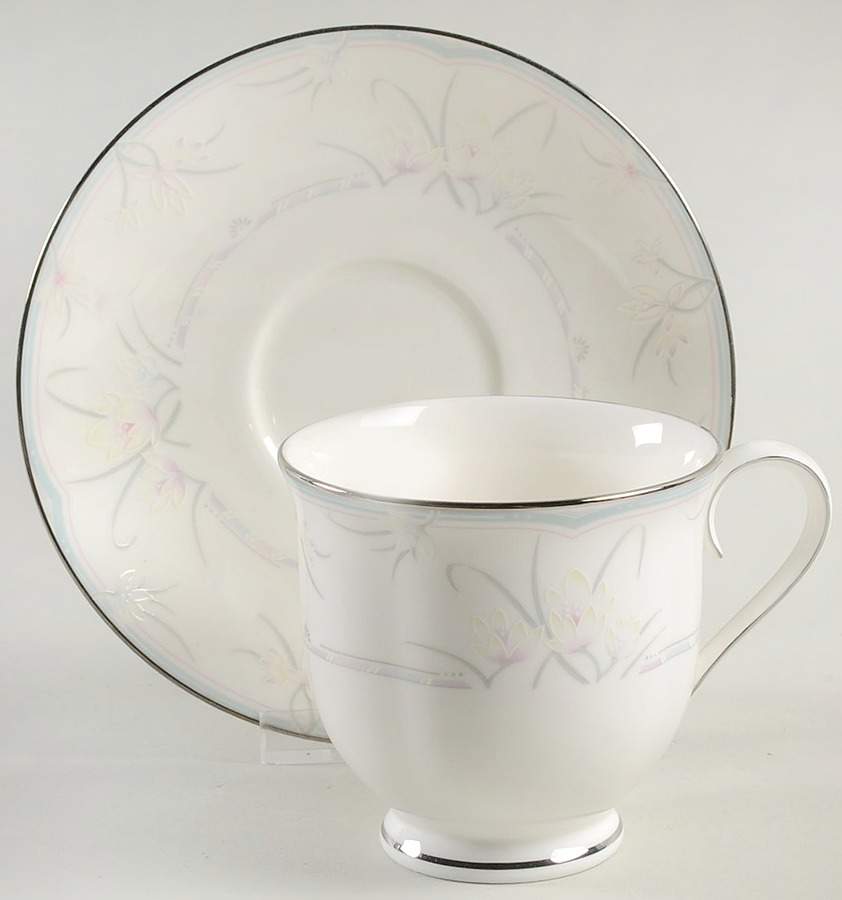 Marianne Footed Cup & Saucer Set by Lenox-1
