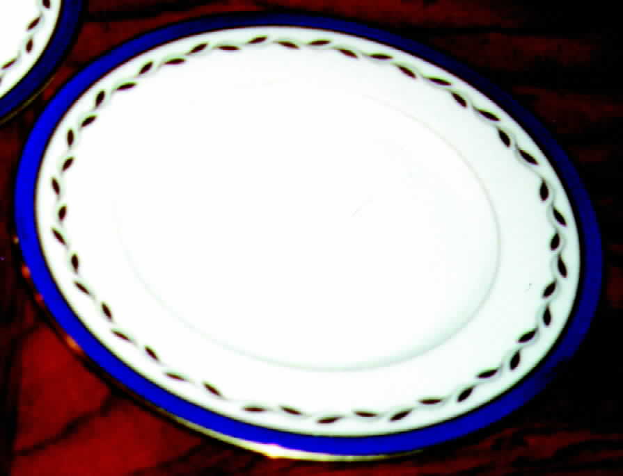 Marlboro Blue Dinner Plate by Lenox-1