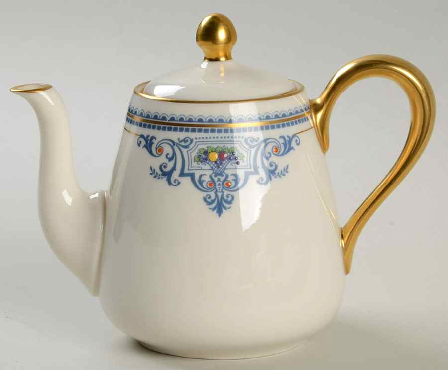 Maryland Individual Teapot & Lid by Lenox-1