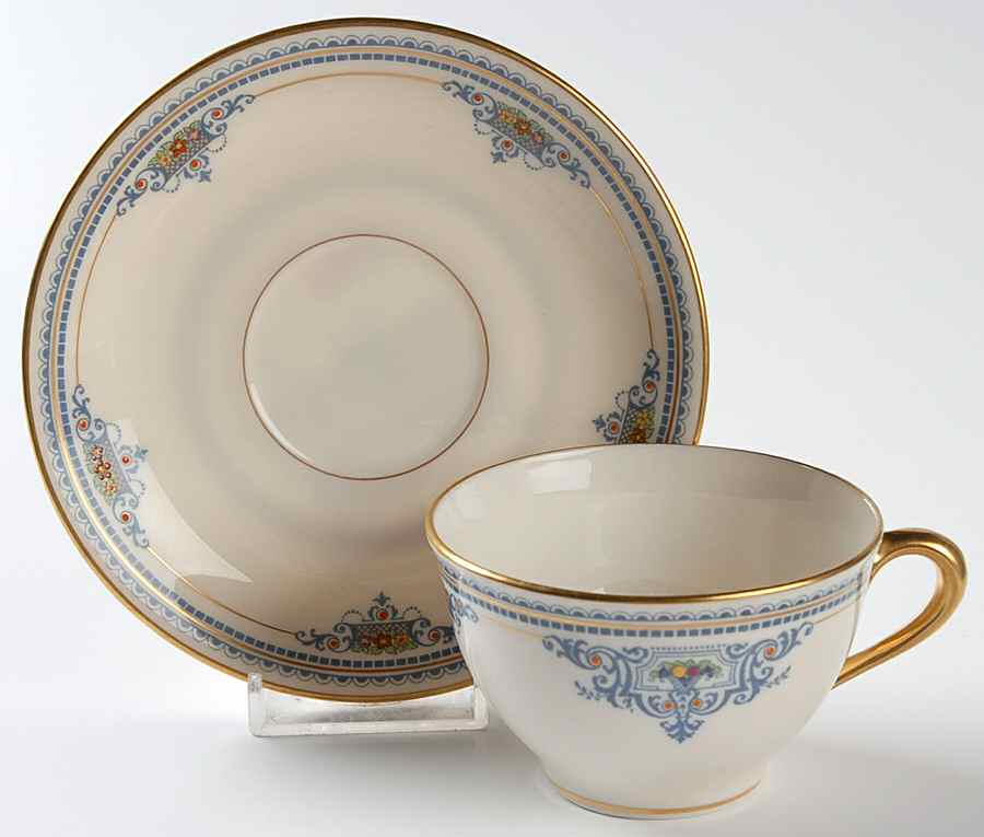 Maryland Flat Cup & Saucer Set by Lenox-1