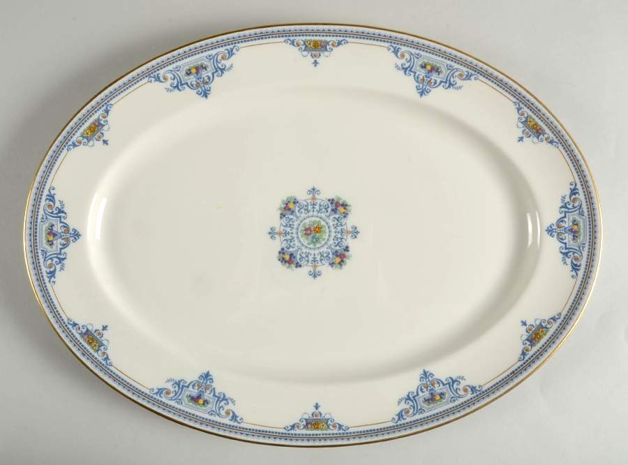 Maryland 15" Oval Serving Platter by Lenox-1